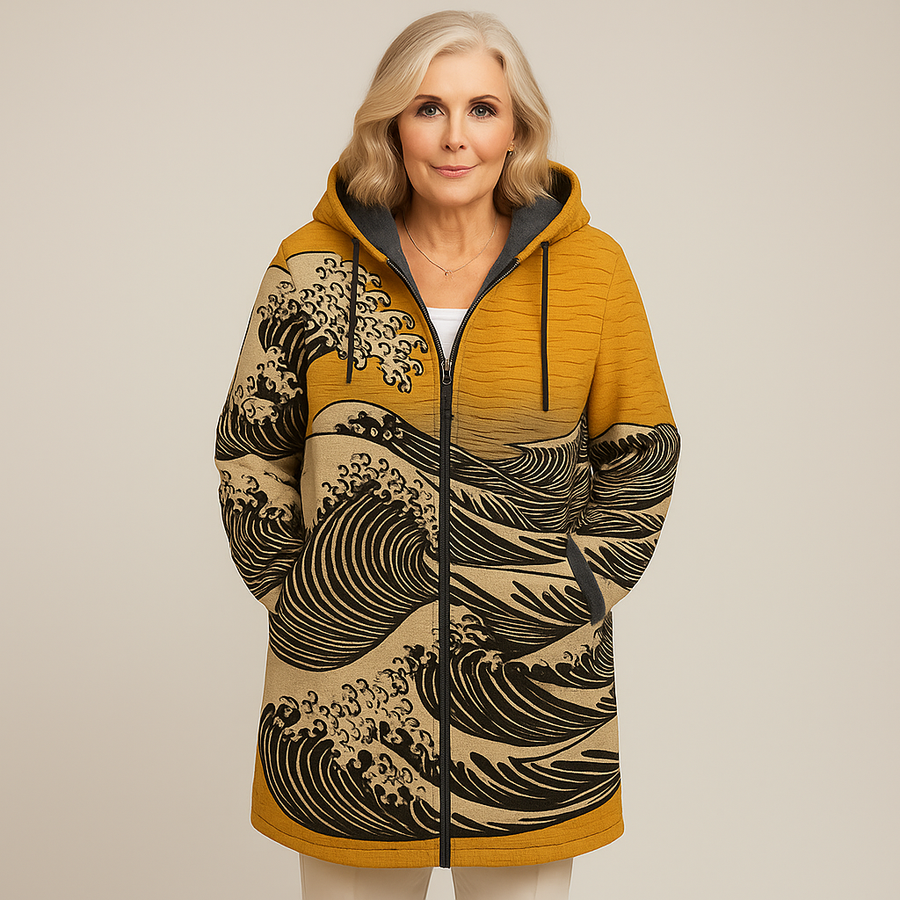 NÁLHA | LUXURIOUS CARDIGAN WITH ARTISTIC INSPIRATION