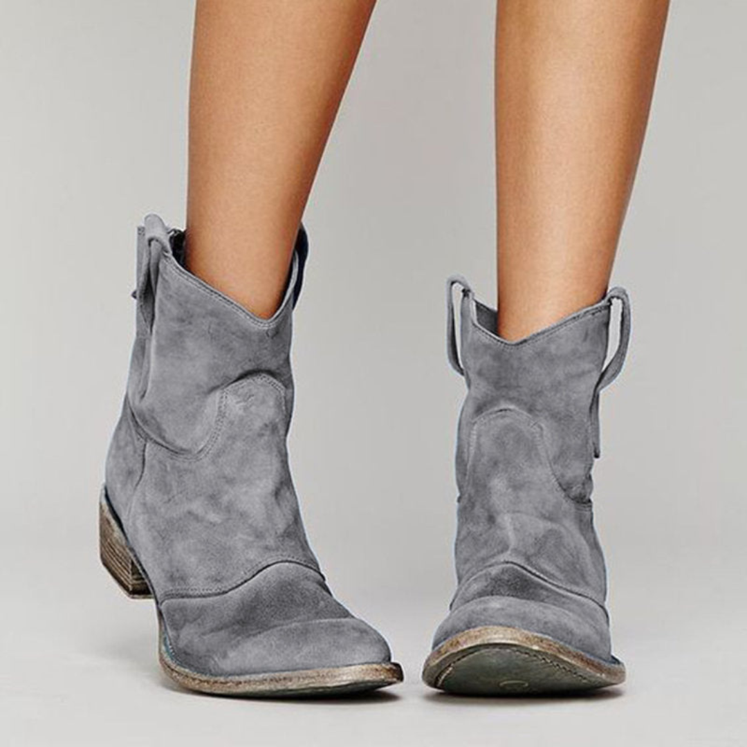 DELIA | COMFORT WIDE-HEEL BOOTS