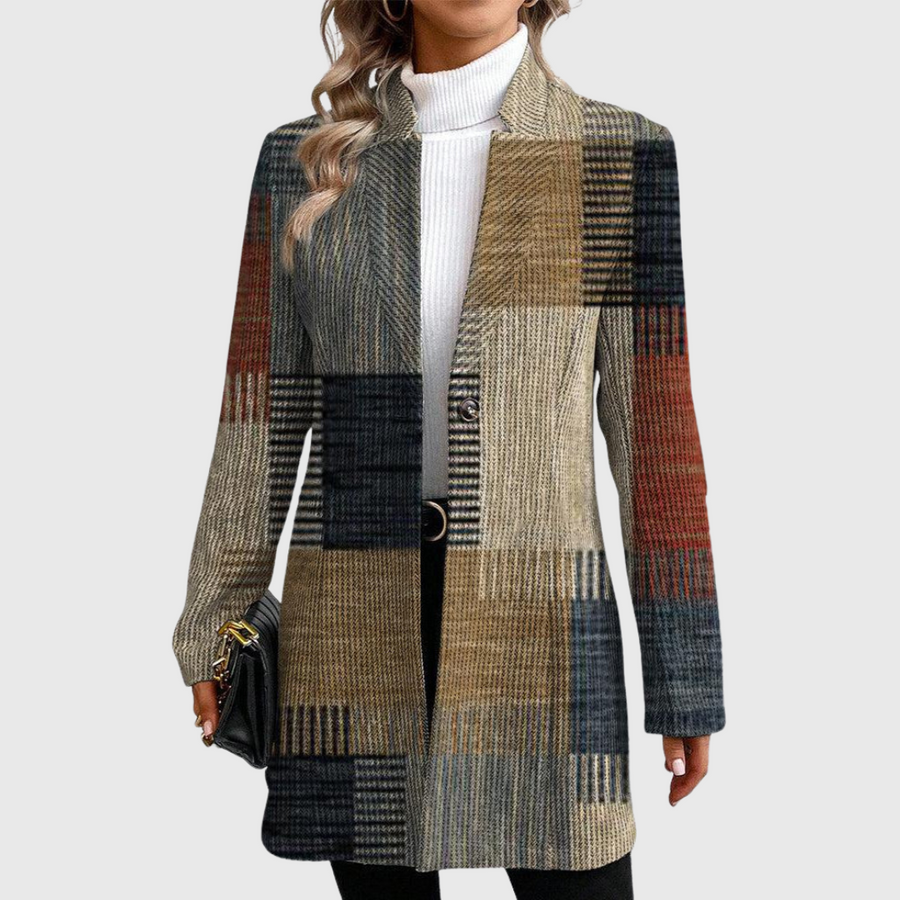 EUDORA | ELEGANT PATTERNED BLAZER