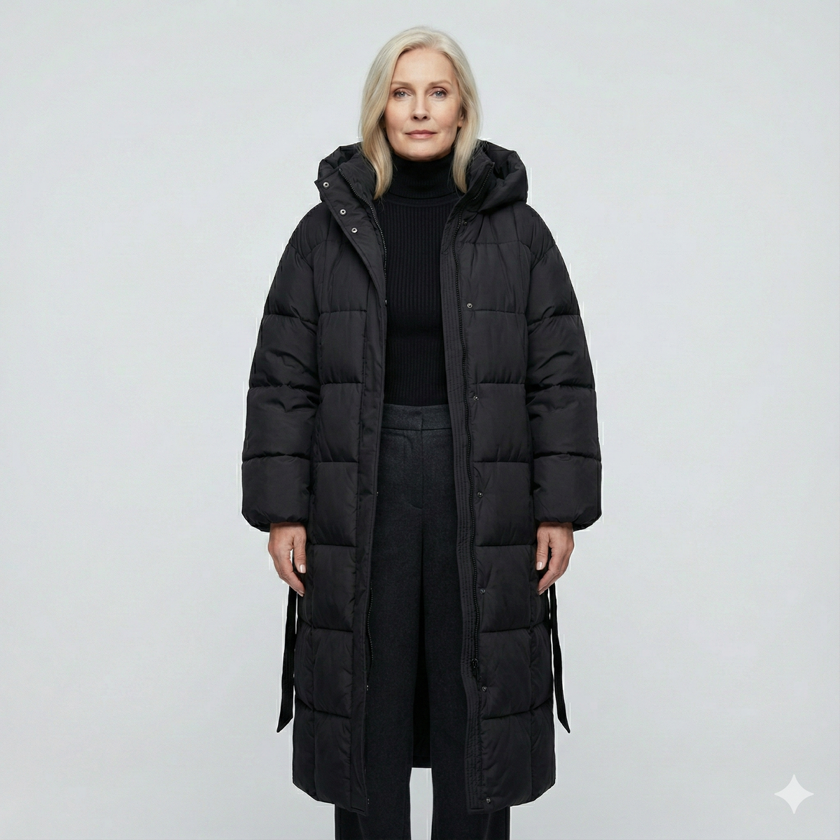 MATILDA | LONG BELTED PUFFER COAT