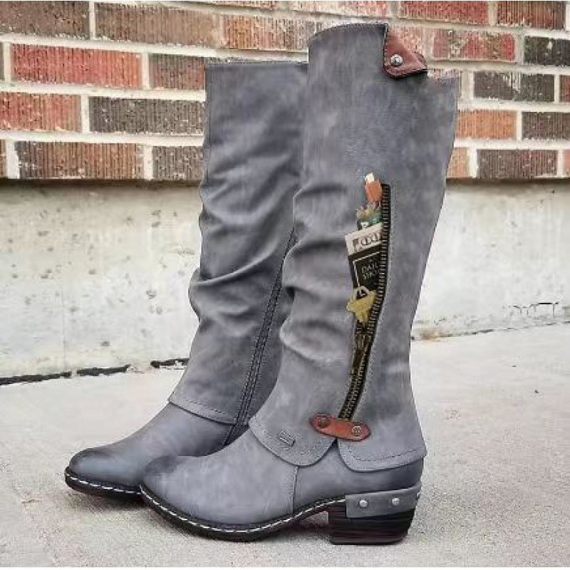 DEBORAH | POCKET DETAIL BOOTS