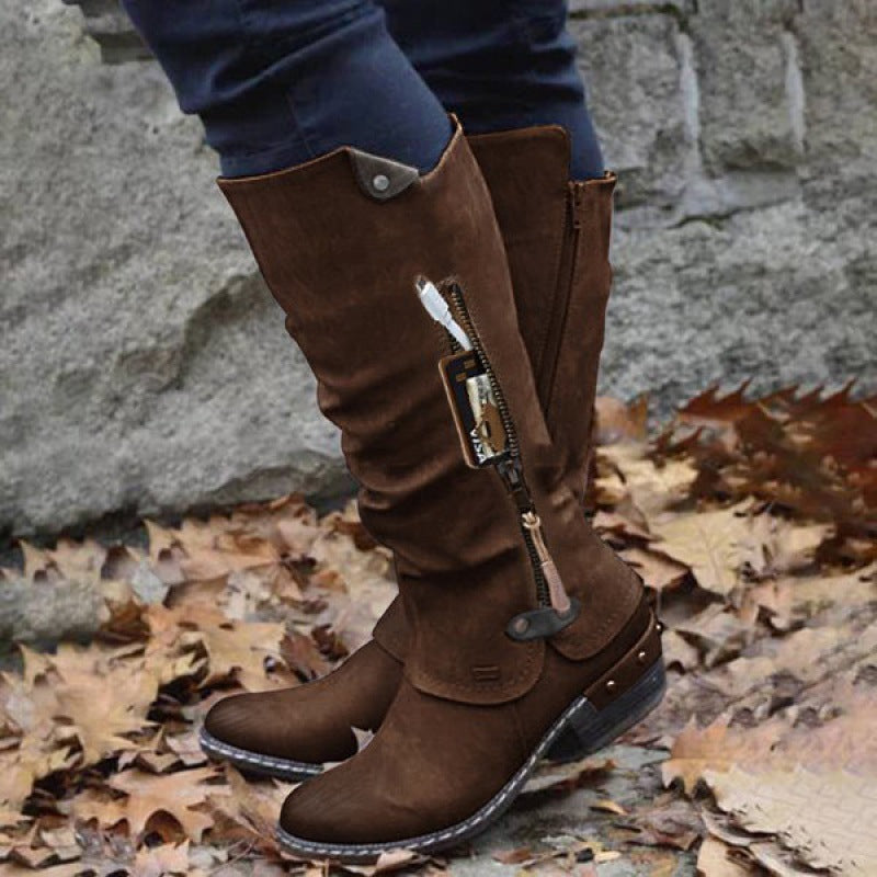 DEBORAH | POCKET DETAIL BOOTS