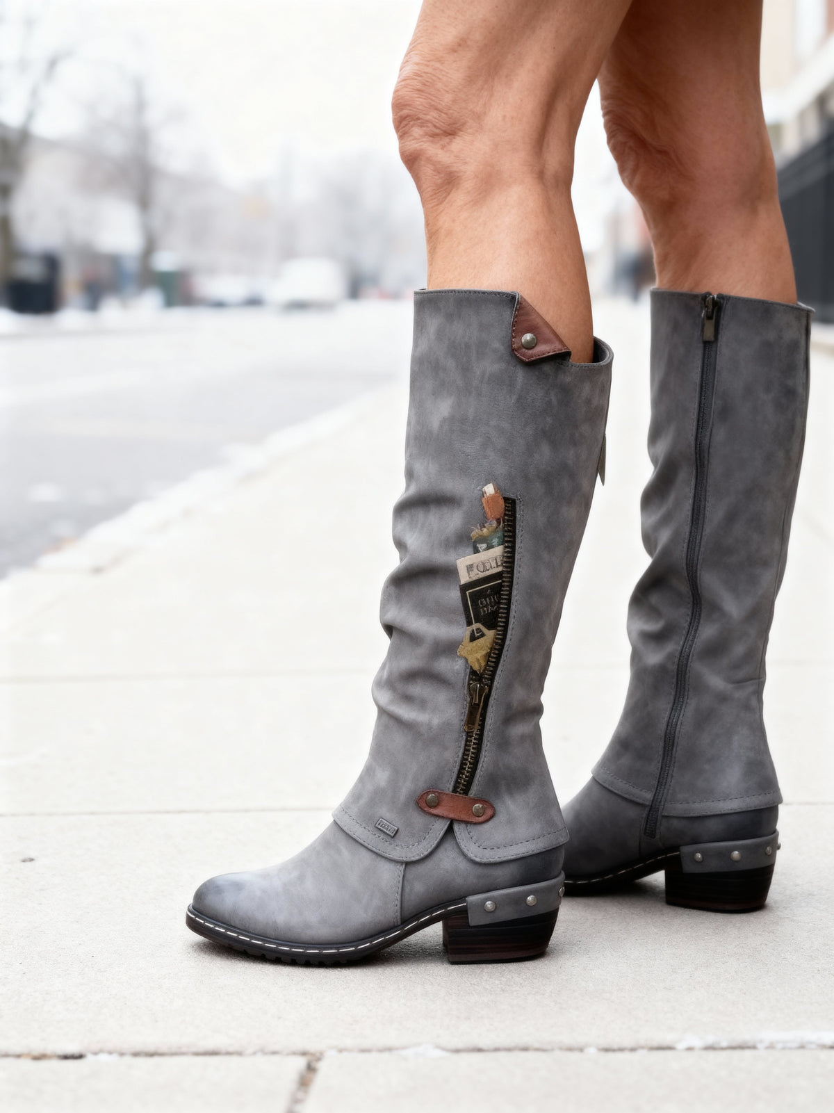 DEBORAH | POCKET DETAIL BOOTS