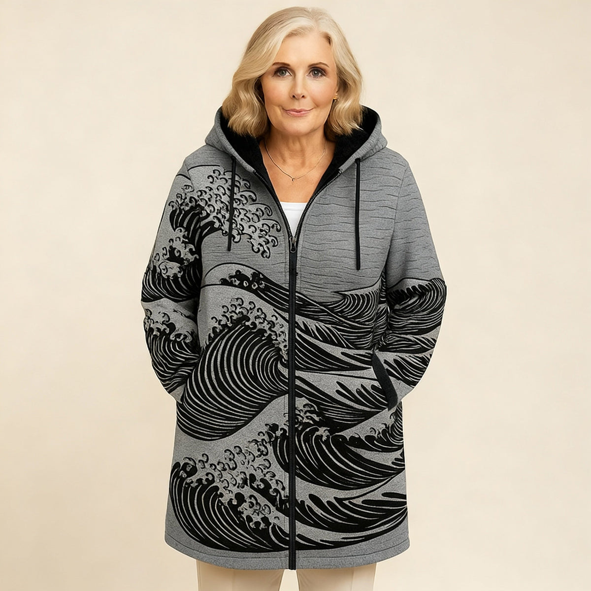 NÁLHA | LUXURIOUS CARDIGAN WITH ARTISTIC INSPIRATION
