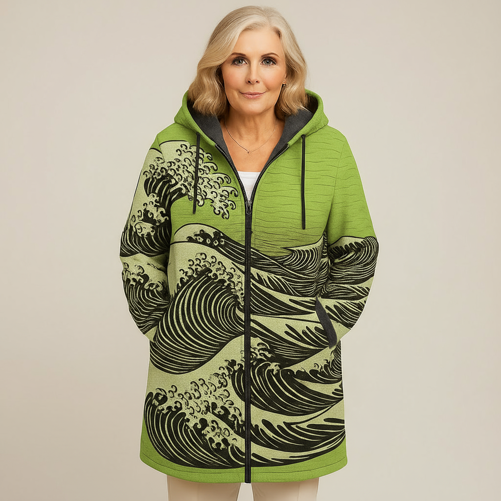 NÁLHA | LUXURIOUS CARDIGAN WITH ARTISTIC INSPIRATION