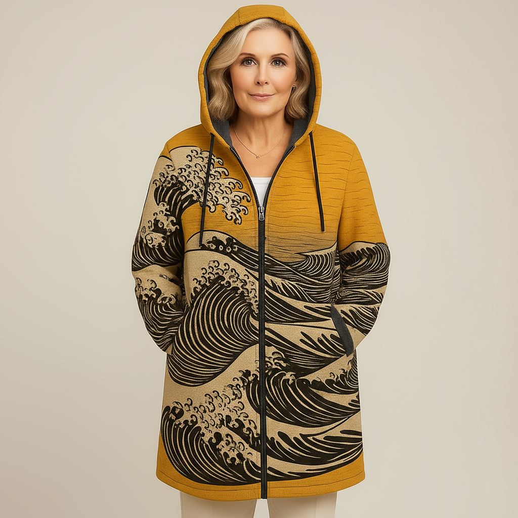 NÁLHA | LUXURIOUS CARDIGAN WITH ARTISTIC INSPIRATION