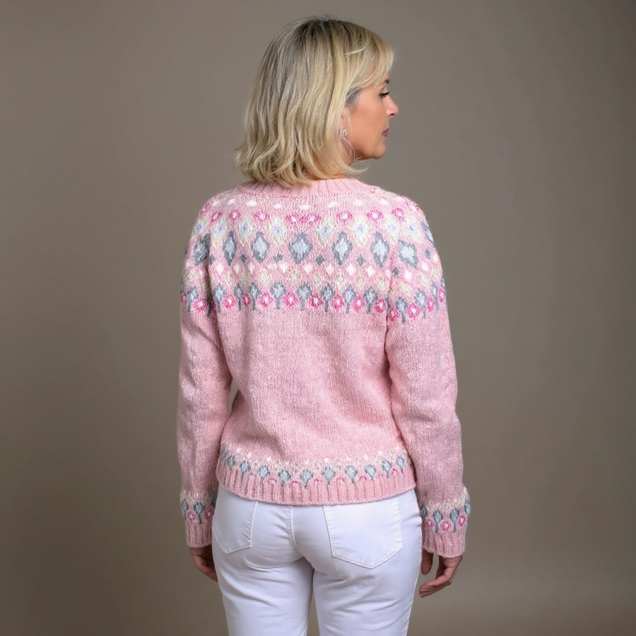ROSALIE | COSY PINK CARDIGAN