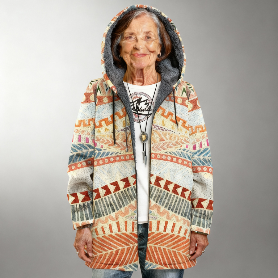 MIRRIN | LUXURIOUS CARDIGAN WITH ARTISTIC INSPIRATION
