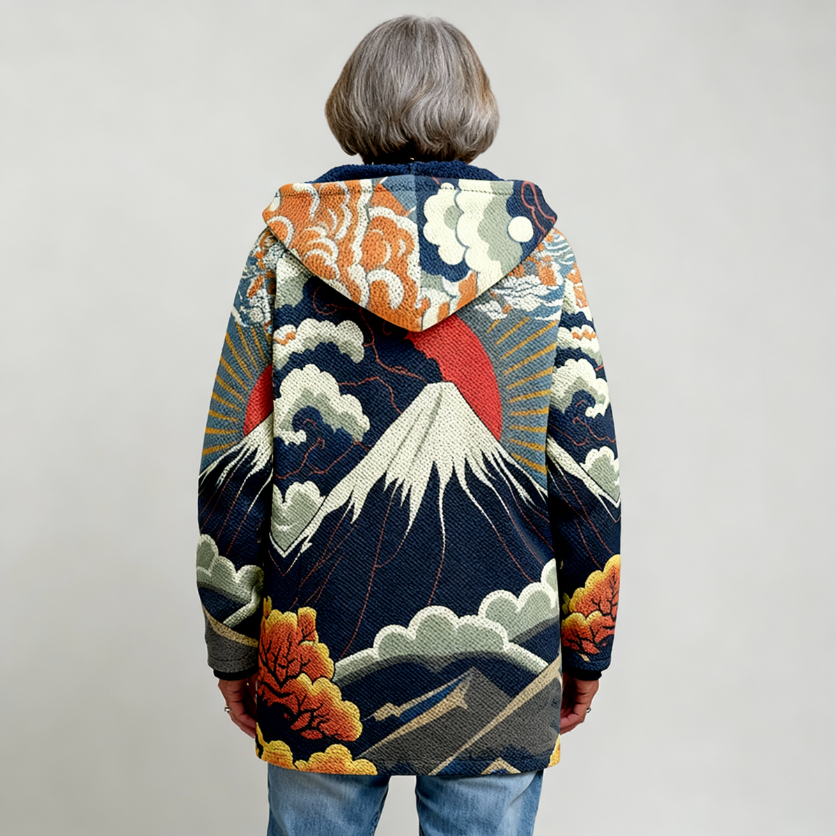 KALINA | LUXURIOUS CARDIGAN WITH ARTISTIC INSPIRATION