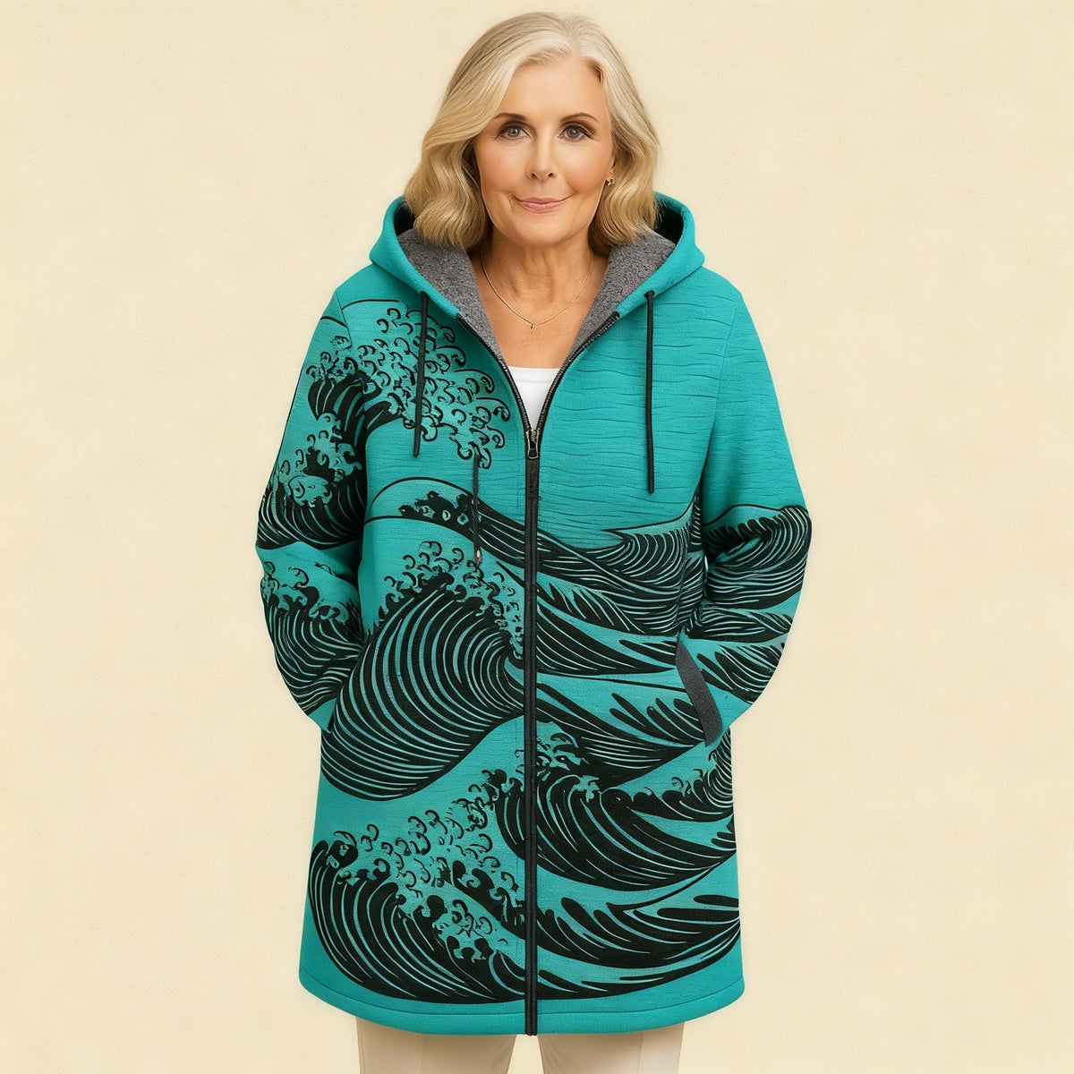 NÁLHA | LUXURIOUS CARDIGAN WITH ARTISTIC INSPIRATION