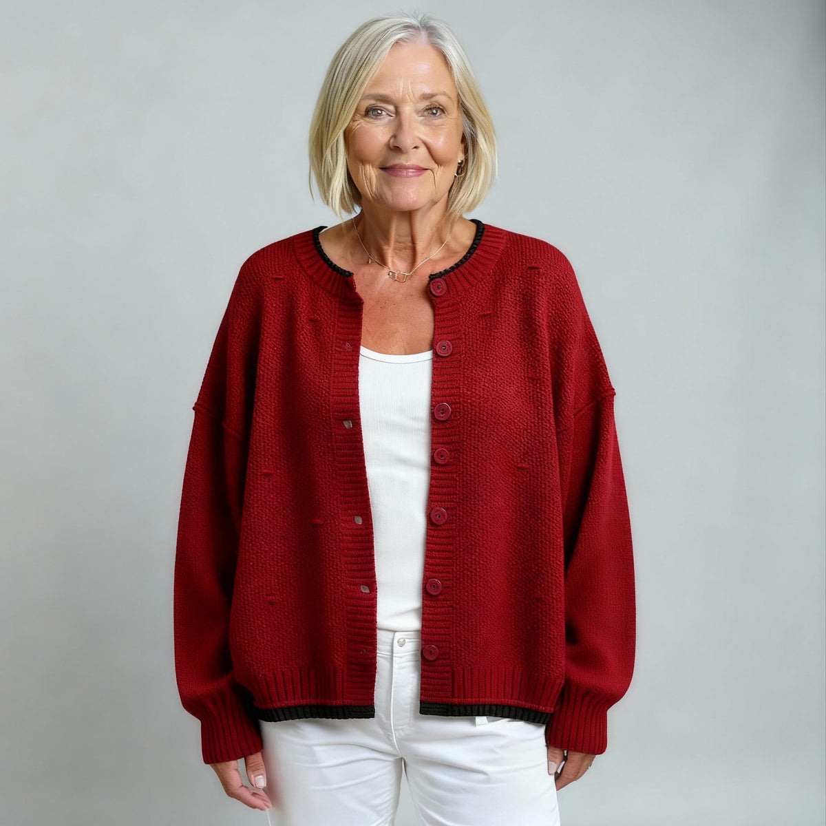 ISOLDE | TEXTURED CARDIGAN