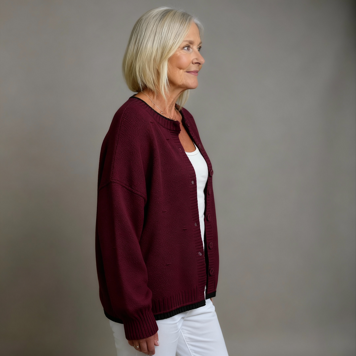 ISOLDE | TEXTURED CARDIGAN