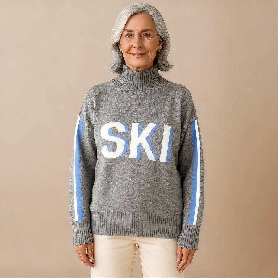 IMOGEN | RETRO TURTLENECK SKI JUMPER