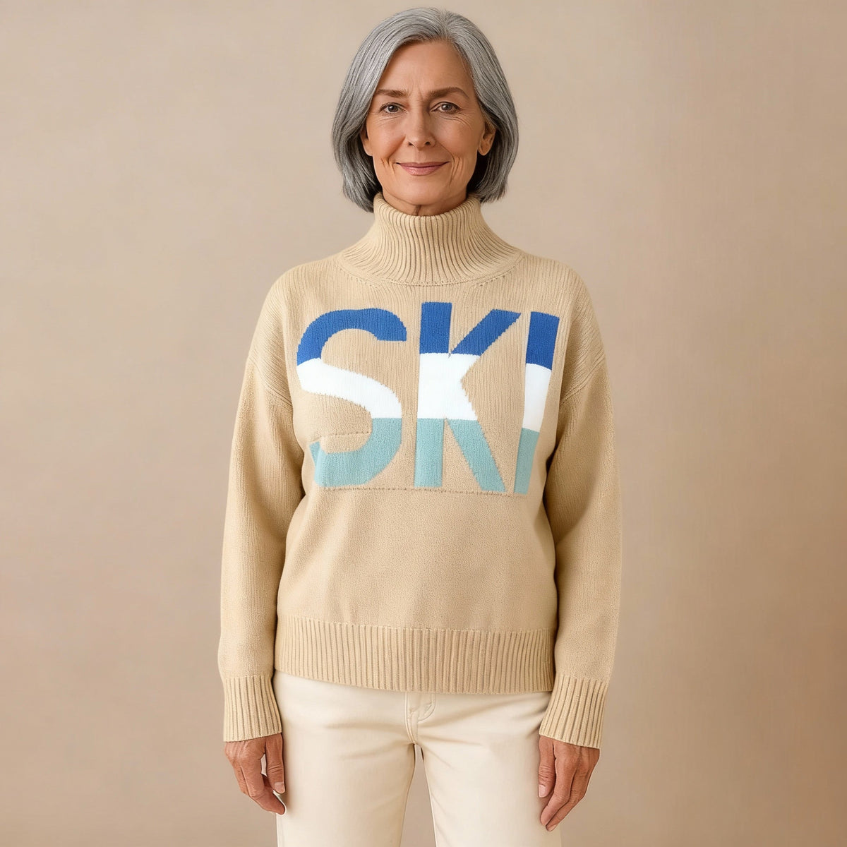 IMOGEN | RETRO TURTLENECK SKI JUMPER