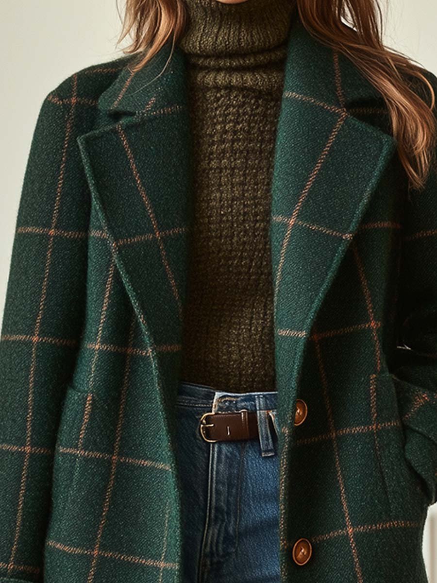 MARGOT | ELEGANT TWEED-LOOK COAT