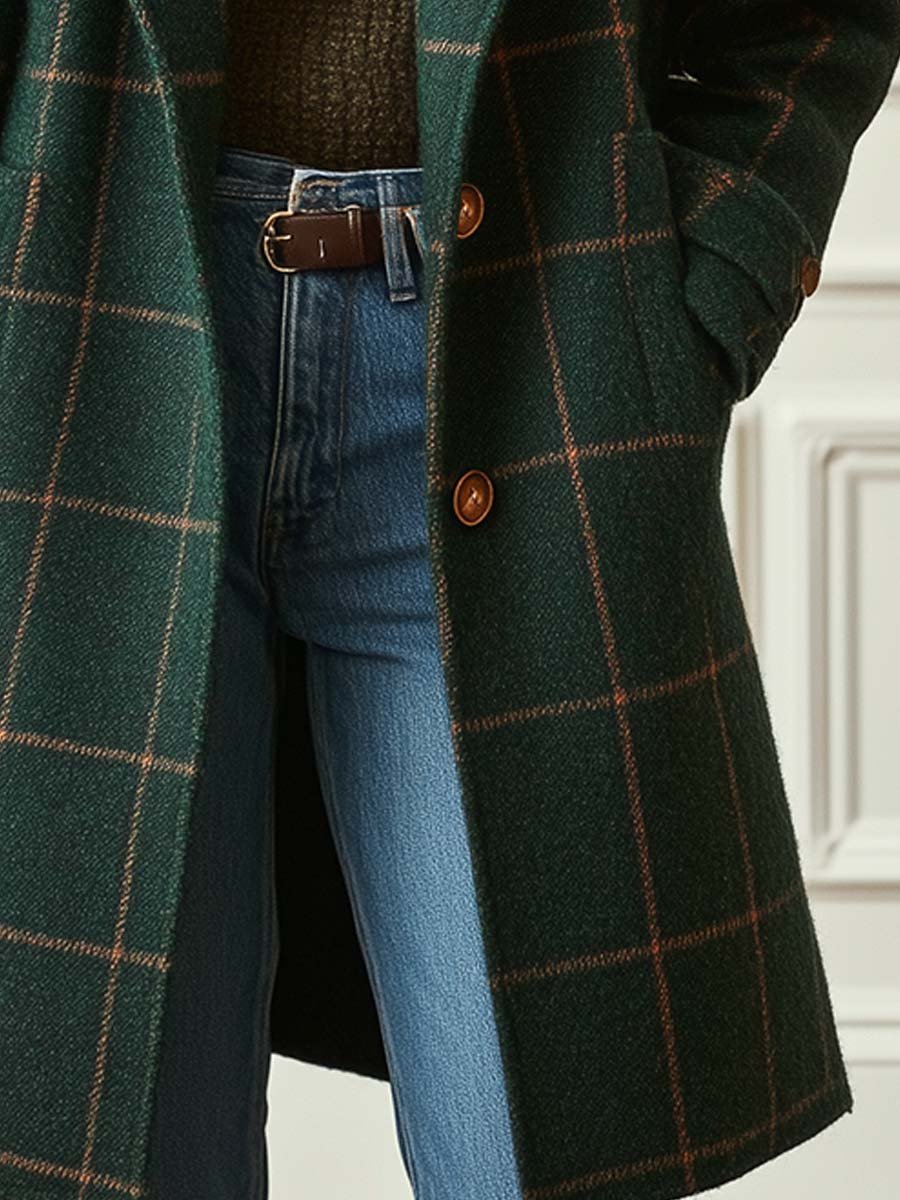 MARGOT | ELEGANT TWEED-LOOK COAT