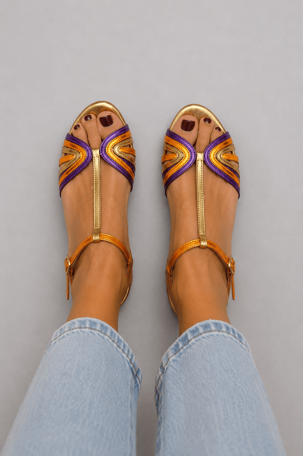 VIVIANA | MEDITERRANEAN-COLOURED SANDALS