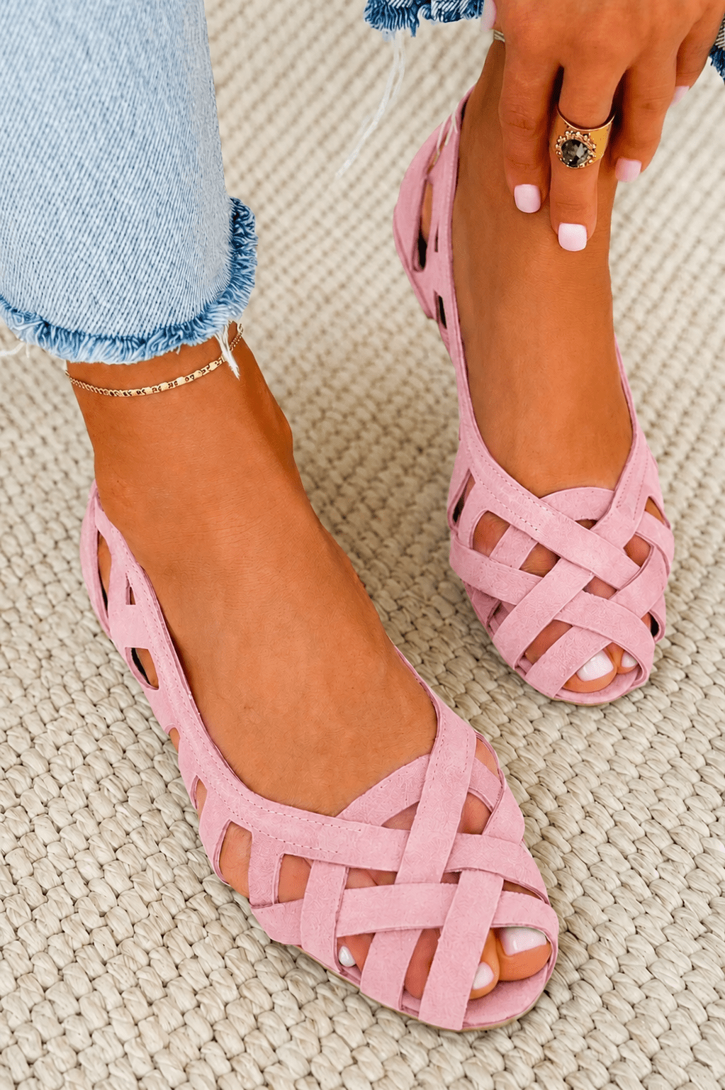 CATERINA | ORTHOPAEDIC BRAIDED SANDALS