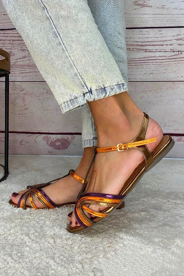 VIVIANA | MEDITERRANEAN-COLOURED SANDALS