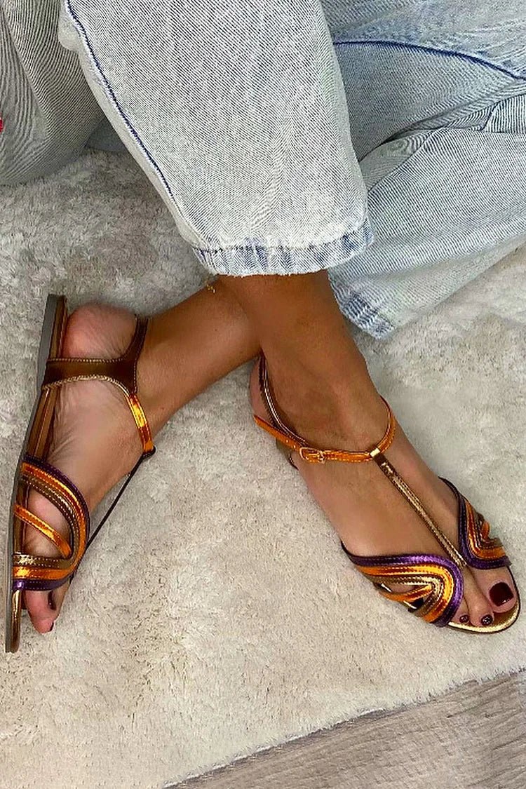 VIVIANA | MEDITERRANEAN-COLOURED SANDALS